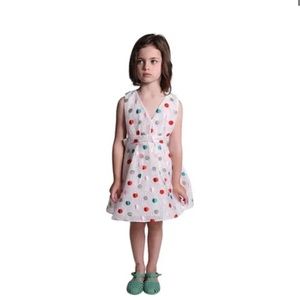 TIA CIBANI KIDS
Adelia Pinafore, Coral Mix size 9/10